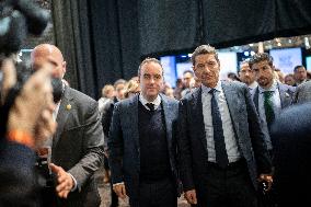 Sebastien Lecornu At the 107th Mayors Congress - Paris