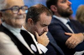 Sebastien Lecornu At the 107th Mayors Congress - Paris
