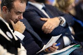 Sebastien Lecornu At the 107th Mayors Congress - Paris