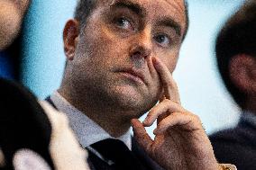 Sebastien Lecornu At the 107th Mayors Congress - Paris