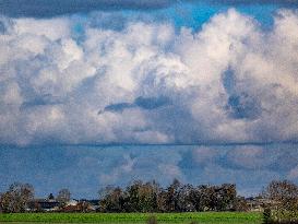 Illustration - Sleet Weather In Normandy - France