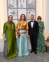 Queen Rania Attend Inaugural Franca Fund Gala - Doha