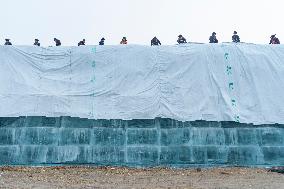 Ice Storage Site for The Harbin Ice-Snow World - China