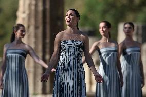 Olympic Flame Lighting Ceremony for the Milan-Cortina 2026 - Greece