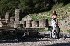Olympic Flame Lighting Ceremony for the Milan-Cortina 2026 - Greece