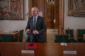 Press Conference By Senators On The 2026 Finance Bill - Paris