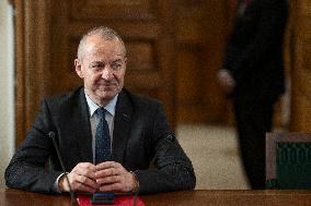 Press Conference By Senators On The 2026 Finance Bill - Paris