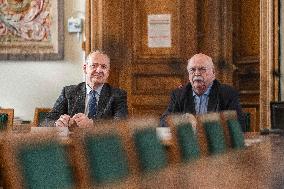 Press Conference By Senators On The 2026 Finance Bill - Paris