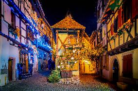 Illustration - Christmas in Alsace