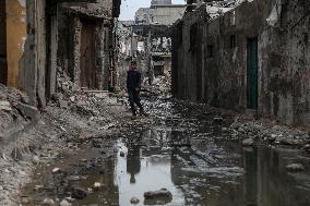 Mideast Gaza City Shati Refugee Camp Daily Life - Gaza City