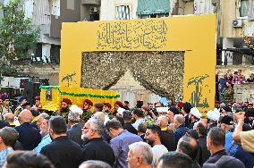 Beirut Hezbollah Chief Funeral
