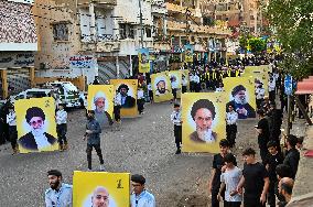 Beirut Hezbollah Chief Funeral