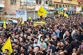Beirut Hezbollah Chief Funeral