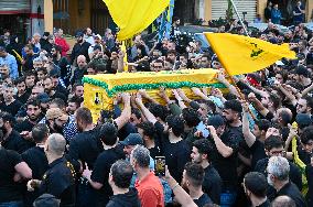 Beirut Hezbollah Chief Funeral