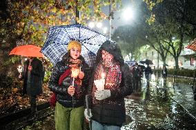 Torchlight Procession Commemorates Lea Garofalo - Milan