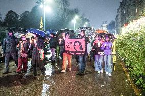 Torchlight Procession Commemorates Lea Garofalo - Milan