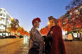 Illustration - Christmas in Paris