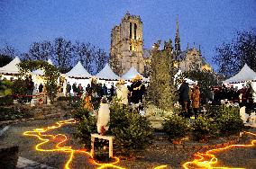 Illustration - Christmas in Paris