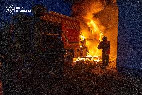 Attack on Rescuers in Sumy - Ukraine
