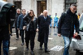 Funeral of Giovanni Trame in Muggia - Italy