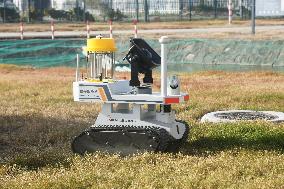 Airport Bird Control Robot