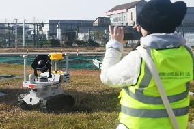 Airport Bird Control Robot