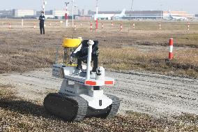 Airport Bird Control Robot