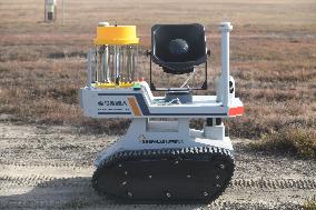 Airport Bird Control Robot