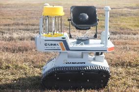 Airport Bird Control Robot