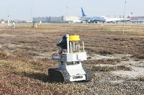 Airport Bird Control Robot