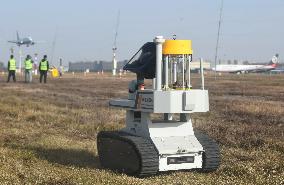 Airport Bird Control Robot
