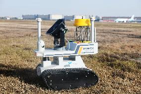 Airport Bird Control Robot