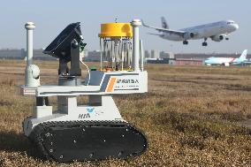 Airport Bird Control Robot