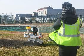 Airport Bird Control Robot
