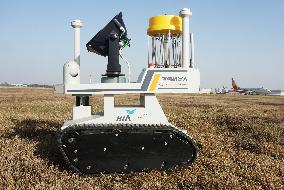 Airport Bird Control Robot