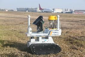 Airport Bird Control Robot