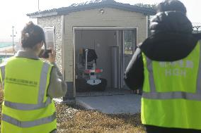Airport Bird Control Robot