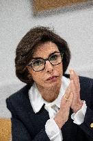 Visit By Rachida Dati And Aurore Berge At Central Police Station - Paris