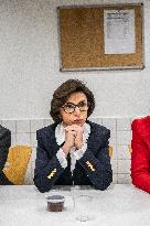 Visit By Rachida Dati And Aurore Berge At Central Police Station - Paris
