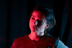 Rachida Dati and Edouard Geffray visit a cinema and a high school in Creteil near Paris FA