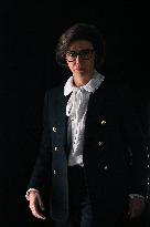 Rachida Dati and Edouard Geffray visit a cinema and a high school in Creteil near Paris FA