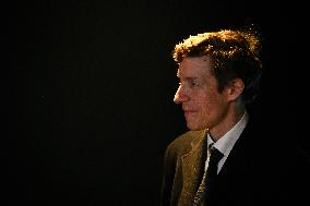 Rachida Dati and Edouard Geffray visit a cinema and a high school in Creteil near Paris FA