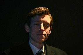 Rachida Dati and Edouard Geffray visit a cinema and a high school in Creteil near Paris FA