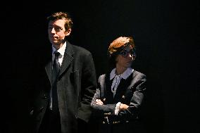 Rachida Dati and Edouard Geffray visit a cinema and a high school in Creteil near Paris FA