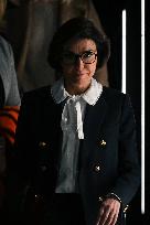 Rachida Dati and Edouard Geffray visit a cinema and a high school in Creteil near Paris FA