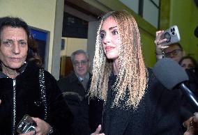 Chiara Ferragni at Her Trial for Fraud - Milan