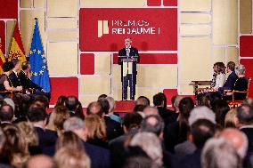 Felipe VI Presides over the 37th Edition of the Rei Jaume I Awards - Valencia