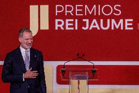 Felipe VI Presides over the 37th Edition of the Rei Jaume I Awards - Valencia