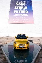 Fiat 500 Hybrid Media Drive In Torino - Italy