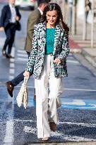 The Queen Attends The Tribute To Filmmaker Alejandro Amenabar - Tudela